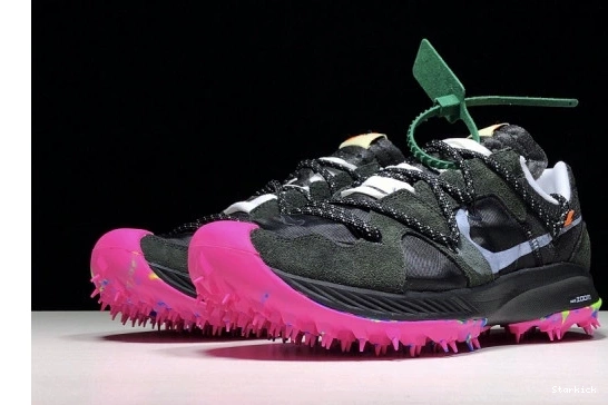 Terra O-W Nike CD8179-001 Zoom Kiger 5 Black x 1218